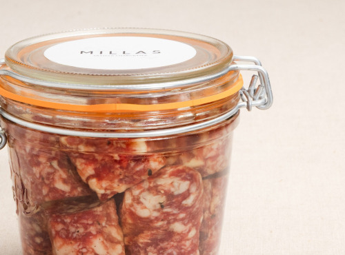 Maison Millas - Saucisse sèche dans l'huile
