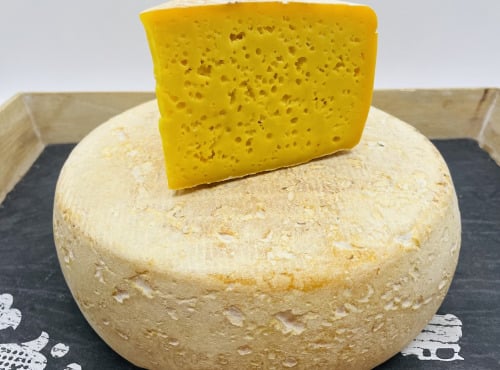 Le safran - l'or rouge des Ardennes - Tomme au Safran - 200 gr