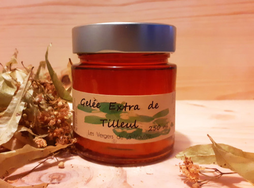 Les Vergers de la Vautée - Gelée Extra de Tilleul 250g