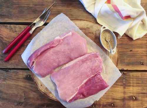 Ferme de Pleinefage - Escalope De Porc - Grillade - 500 G - ATTENTION LIVRAISON CHEZ VOUS UNIQUEMENT LES MERCREDIS