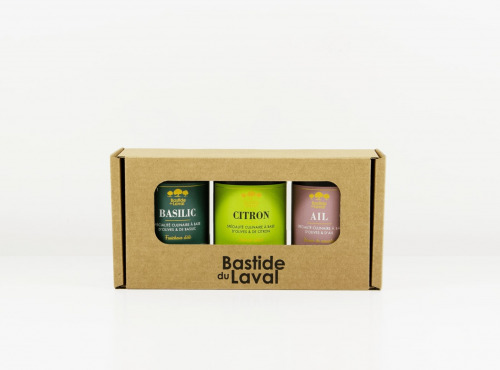 Moulin à huile Bastide du Laval - Trio Découverte Huiles d'Olives Aromatisées