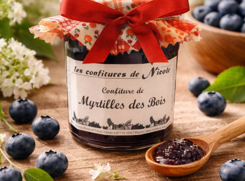 Maison Schmid - Confiture Myrtille des Bois - Les Confitures de Nicole