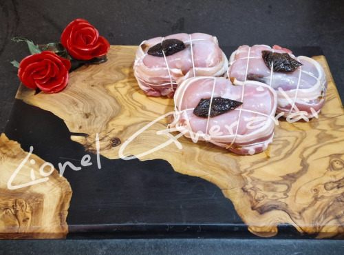 Boucherie Charcuterie Traiteur Lionel Ghérardi - Paupiette de Lapin Lard/Pruneau x 4