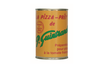 Conserves Guintrand - Sauce Pizza-prêt - Boite 1/2