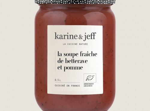 Karine & Jeff - Soupe fraîche de betterave et pomme 6x50cl