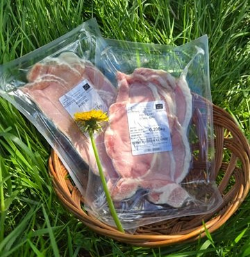 Ferme du Groin à L’Airbe - Rôti de porc cuit (bio et plein air!!)