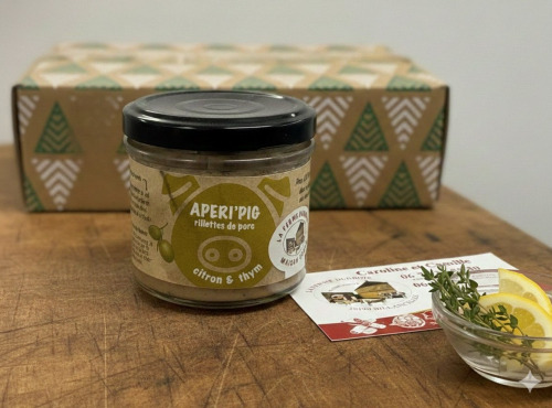 La Ferme Durbois - Aperi pig citrons et thym 100g