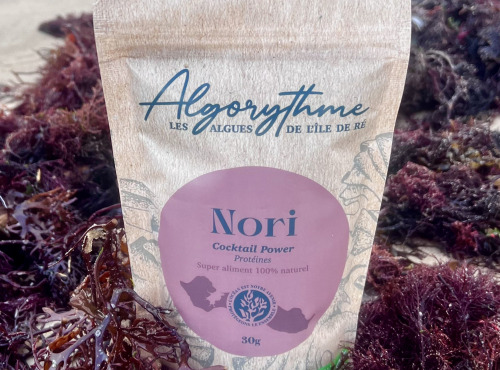 Les Algues de l'Île de Ré - Nori 30g - Algues bio d’exception déshydratées