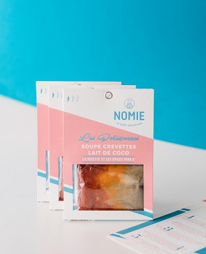 Nomie, le goût des épices - Les Polissonnes. Mélange Pour Soupe Crevettes Lait De Coco