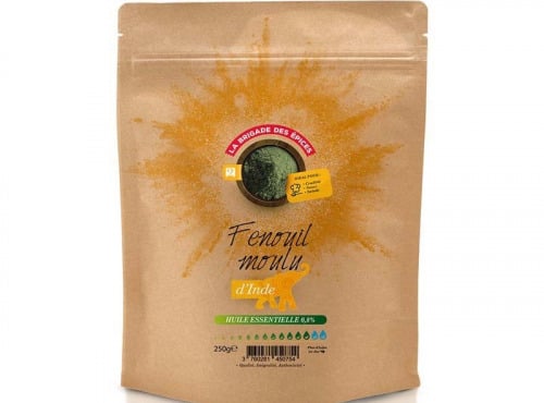 La Brigade des Epices - Fenouil en poudre - sachet kraft 250g