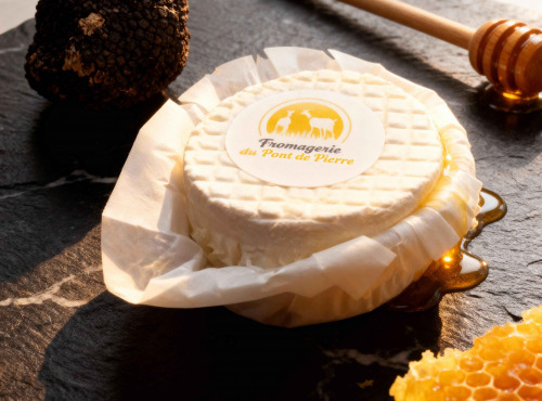 Beurre Plaquette - Sélection Chèvre frais du Pont de Pierre au cœur de  Miel et Truffe (Sucré)