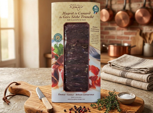 Maison Ramajo - Magret de canard séché tranché IGP Gers 120g