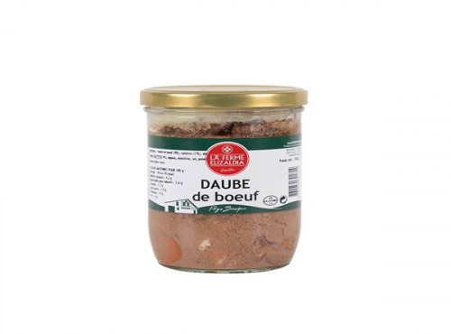 La Ferme Elizaldia - Daube de Boeuf 750g
