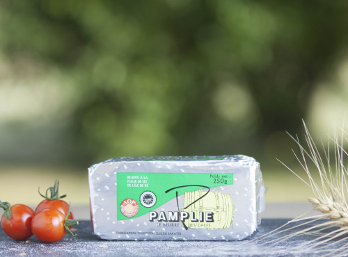 Laiterie de Pamplie - Beurre Fleur De Sel De L'ile De Ré Aop Charentes-poitou - motte 5kg