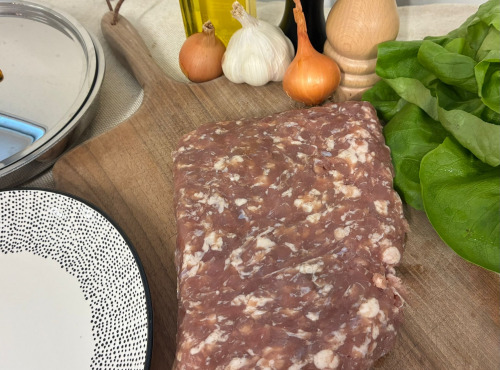 L’Echo Paysan - Chair à saucisse du Cantal 500g x3