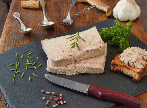 La Ferme du Chaudron - Crème de foie aux Cèpes Bio 220gr