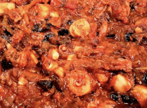 L'OLIVERAIE DU COUDON - Garniture de Tielle Sétoise – 450 ml (380 g)