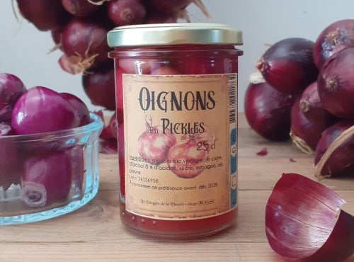 Les Vergers de la Vautée - Pickles d'Oignons rouges