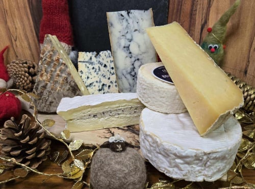 La Fermière - Plateau des fêtes 8 à 12 personnes "La Grande Tablée Festive " 1,4kg de fromages