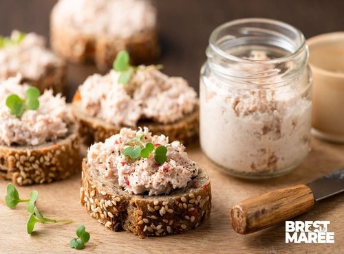 Brest Marée - RILLETTES DE MAQUEREAUX - 100g