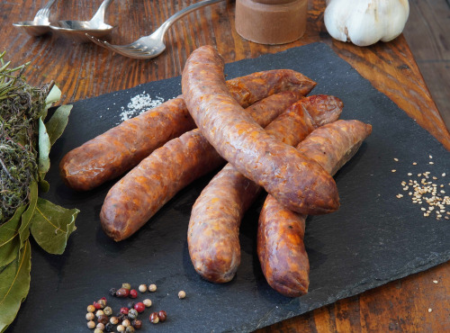 La Ferme du Chaudron - Saucisses Fumées Bio 500gr