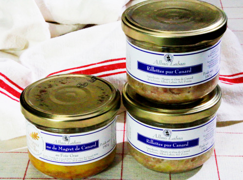 Alban Laban - Sachet 2 terrines 190g et 1 rillettes 180g