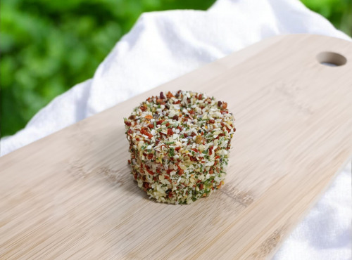 Ferme de L'Or Blanc - Crottin aromatisé Saveur du Jardin 110g