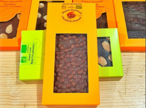 Ferme des Fabres, Vos Manges Gardiens - Chocolat BIO lait riz soufflé corsé 100g