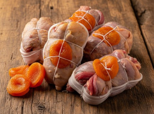 Ferme de la Paumerais - PAUPIETTE DE PINTADE DE LA FERME 250g ( 8 paupiettes )