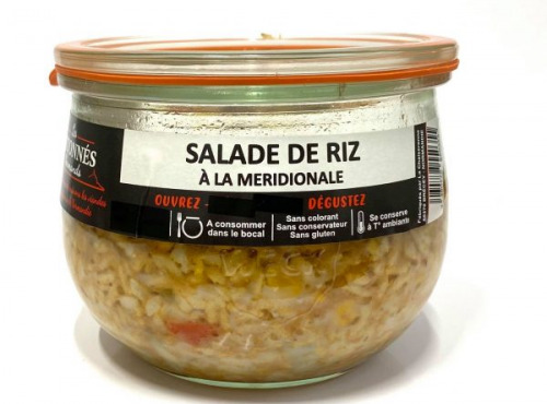 La Chaiseronne - SALADE DE RIZ A LA MERIDIONALE