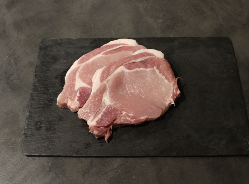 La Ferme du Louvier - Filet tranché sans os 300g de porc élevé en plein air