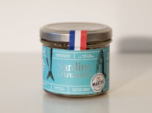 Conserverie Maison Marthe - Sardine citronnée - 90g