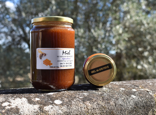 La Truite du Mézenc - Miel de Bruyère Calunne - 500g