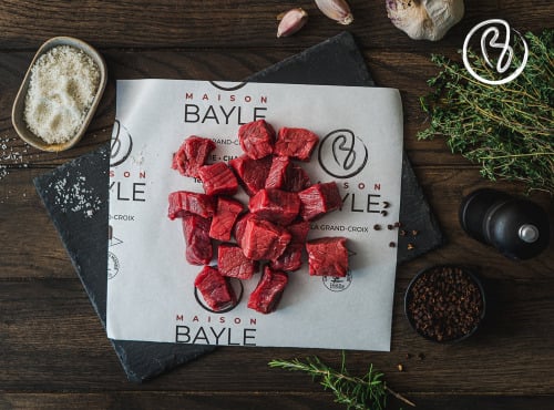 Maison BAYLE - Champions du Monde de boucherie 2016 - Fondue Bourguignonne - 3 x 500g