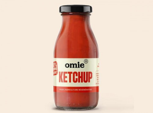 Omie - Ketchup bio - tomates de Provence plein champs - 275 g