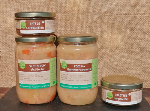 Ferme de Carcouet - Lot Conserves de la Ferme Bio