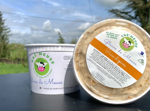 Glaces de Meuse - Crème Glacée "Pain d'épices" - 360g