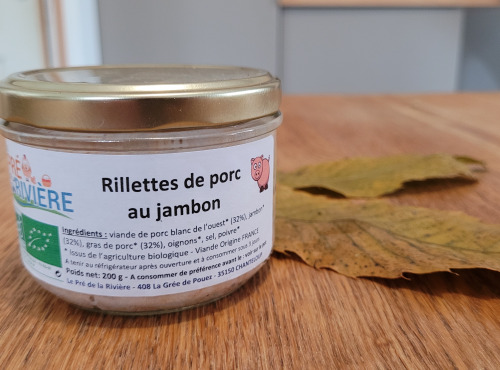 Le Pré de la Rivière - Rillettes de porc au jambon