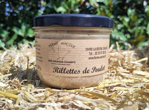 Ferme Avicole des Grands Champs - Rillette de poulet 350g