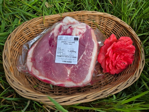 Ferme du Groin à L’Airbe - Jarret de porc plein air 1.4kg