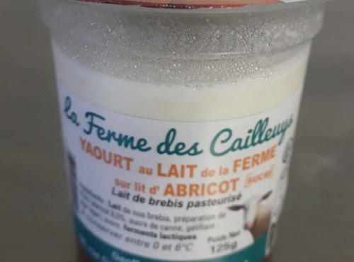 Ferme Joos - Yaourt brebis à l'abricot
