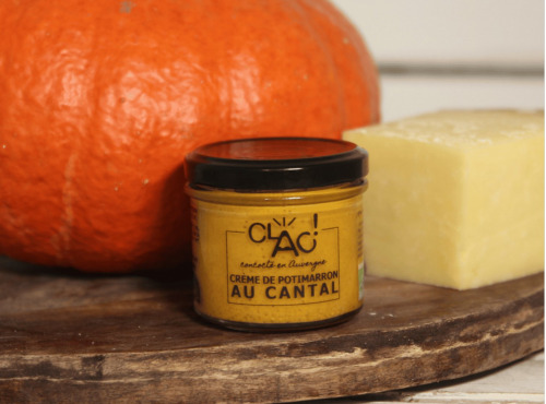 CLAC Conserverie - Crème potimarron cantal bio 100g