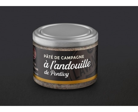 Le Lavandier Charcutier Pontivy - Verrine Pâté à l'andouille (190g) - Apéro