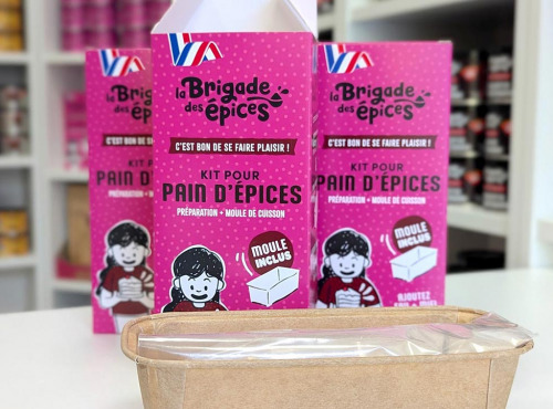 La Brigade des Epices - Kit pour pain d'épices : préparation + moule de cuisson