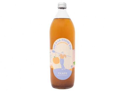Olatu - Thé glacé pêche BIO 75cl