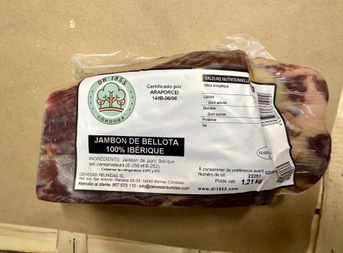 L’Oliveraie du Coudon - JAMBON PATANEGRA DE BELLOTA 100% IBERIQUE