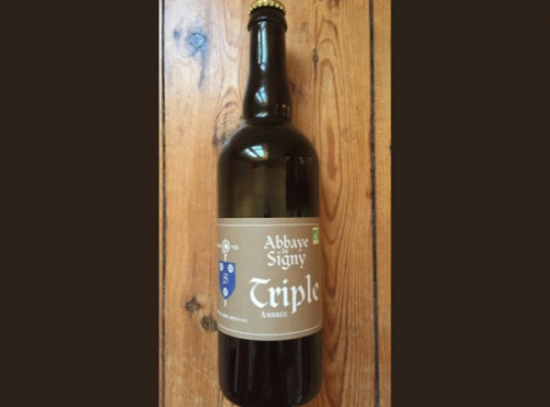 Bière de l'Abbaye de Signy - Triple BIO de l'Abbaye de Signy - 12 x 75 cl