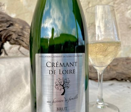 Domaine de la Chopinière du Roy - Crémant de Loire Blanc Brut, Fines Bulles et Fruité AOP - 6x75 cl