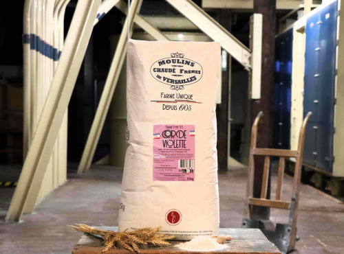 Moulins de Versailles - Farine Authentique T55 Corde Violette - 25 Kg
