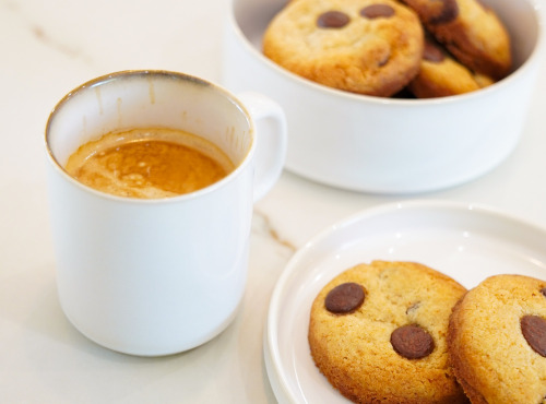 Invitation au Délice - Lot de 4 Cookies aux deux Chocolats